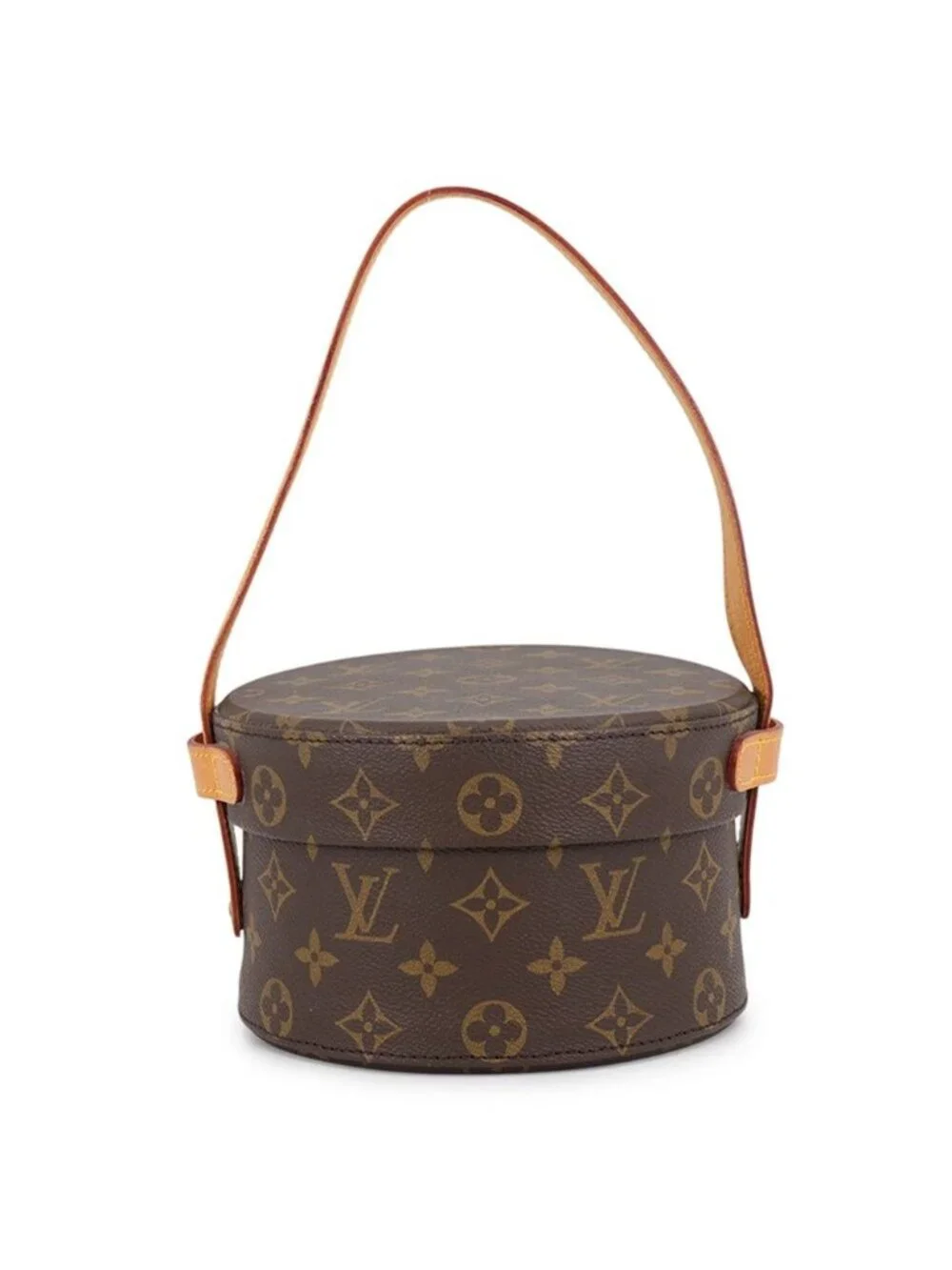 Louis Vuitton Monogram Brown Tool Case Container Handbag